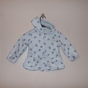 ME JANE BABY GIRLS HOODIE  SZ 4T GRAY